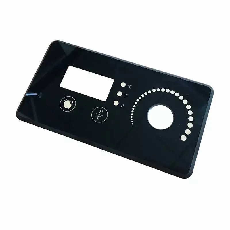 Electronic Custom Screen Print Tempered Glass Panel