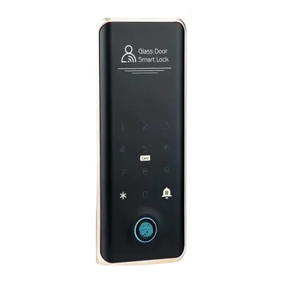 Kunci Tanpa Kunci Pintu Automatik Melindungi Kaca Terbaja