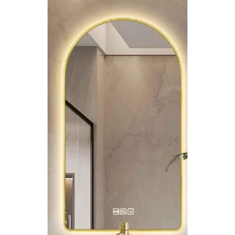Tempered Glass Luminous Bathroom Mirror